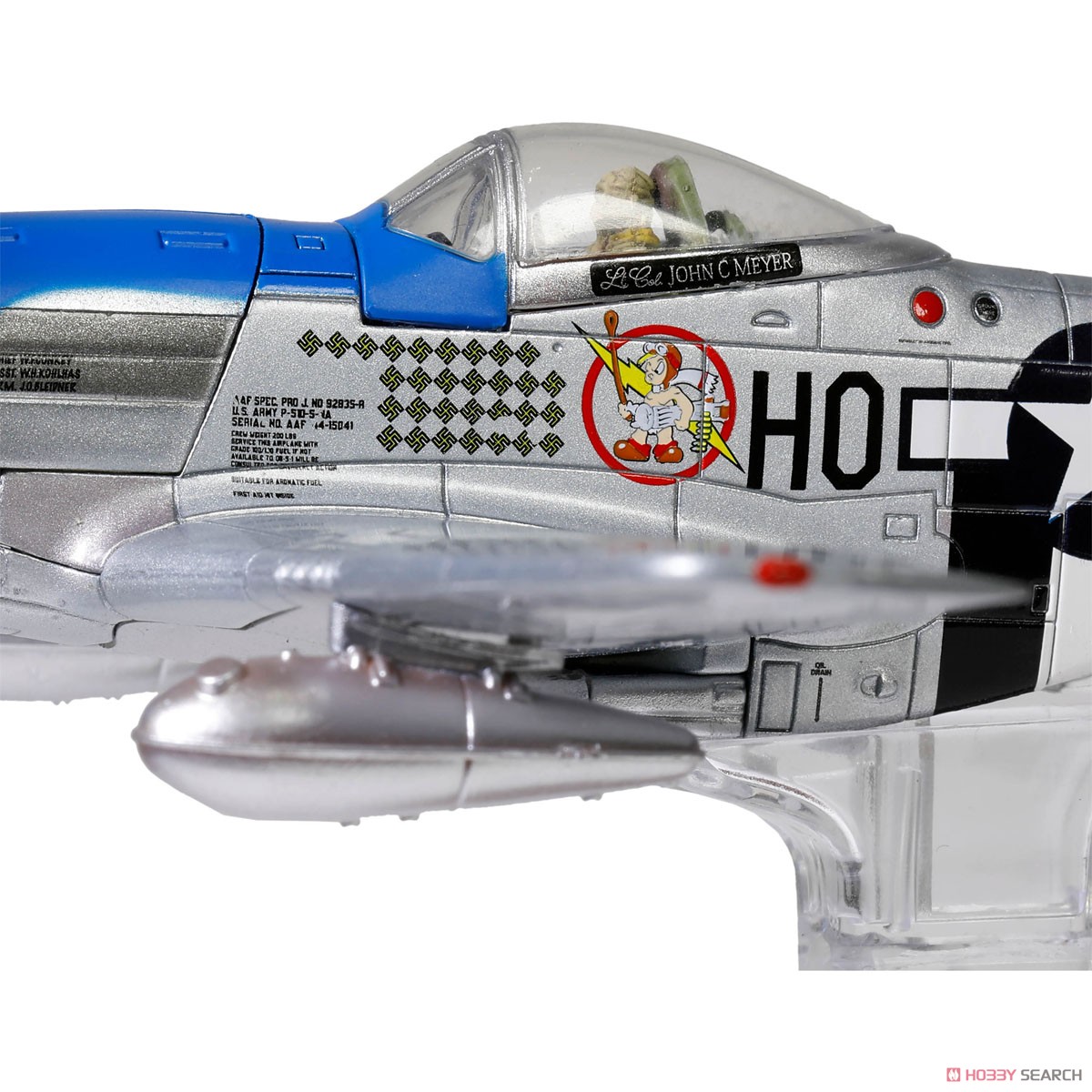 アメリカ軍P-51Dマスタング `ペティサード` ジョン・C・メイヤー 487