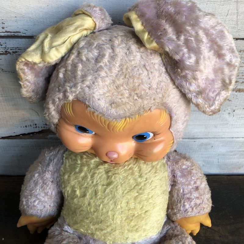 Vintage Gund Rubber Face Doll Bunny (S794) - 2000toys Antique Mall