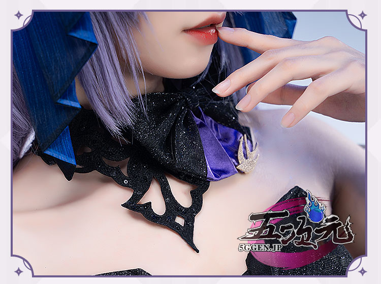 猫屋小舗 原神 コスプレ 刻晴 コクセイ 新スキン 霓裾の舞 衣装