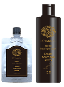 ボタニカル レフィーネ ヘッドスパ カラークリームシャンプー