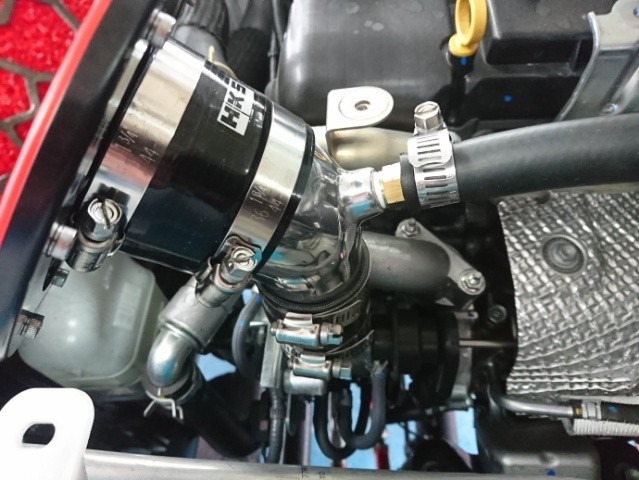 JB64Wジムニー × HKS RACING SUCTION（レーシングサクション