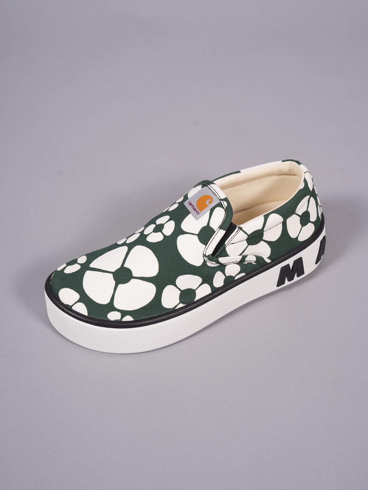 MARNI - 【ラスト1点】 MARNI X CARHARTT WIP - GREEN SLIP-ON