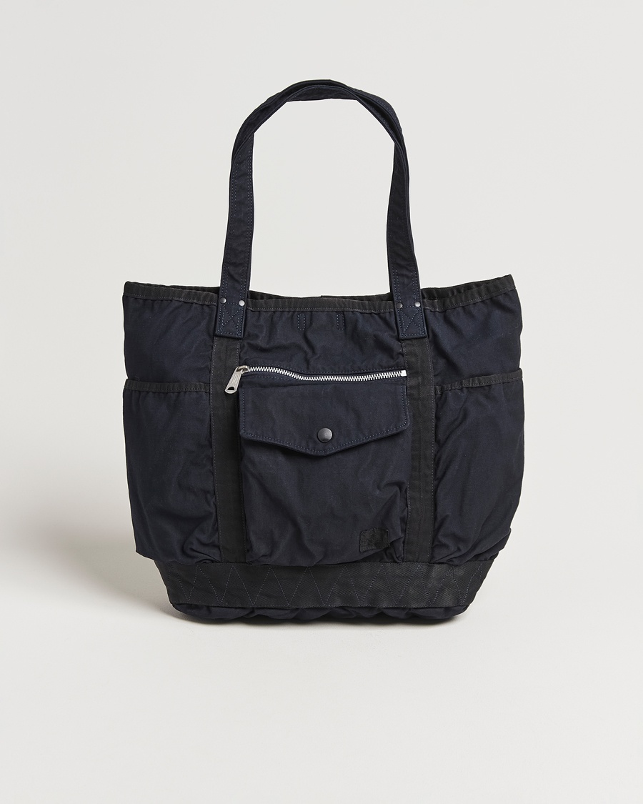 Porter-Yoshida & Co. Tanker Tote Bag Iron Blue at CareOfCarl.com