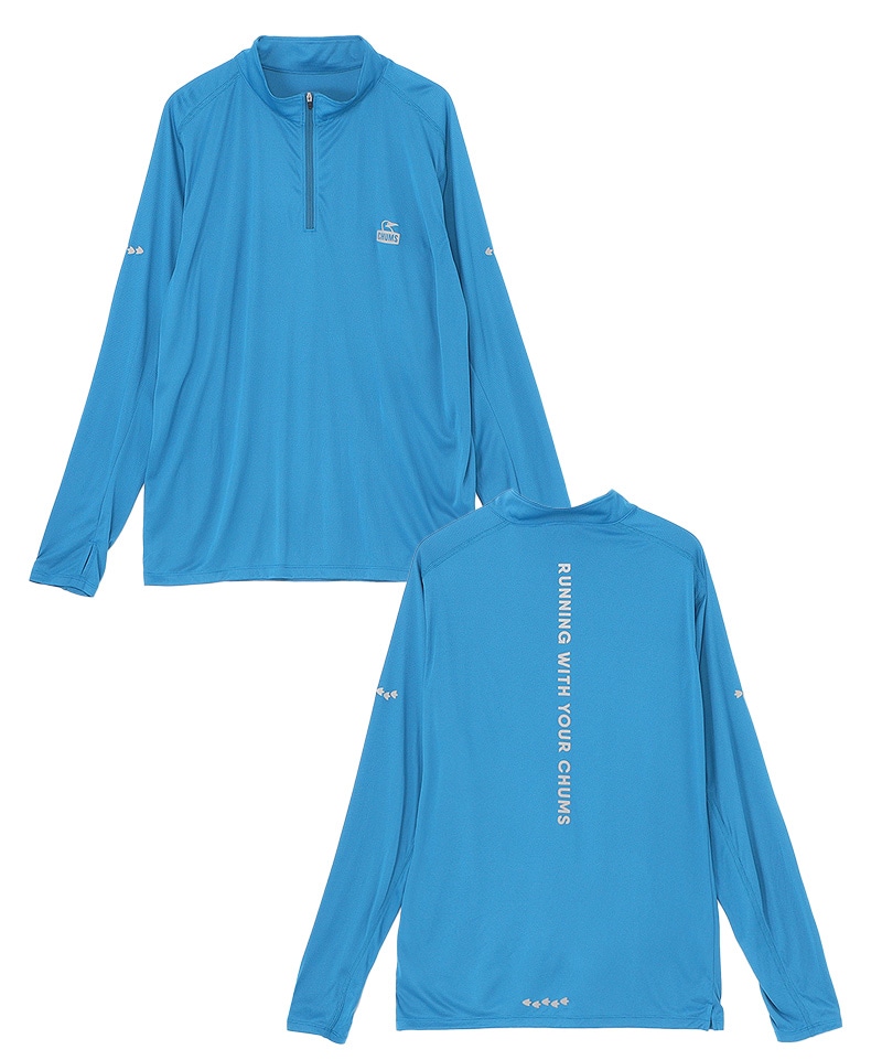 Running Half Zip L/S T-Shirt|CHUMS(チャムス)|アウトドア