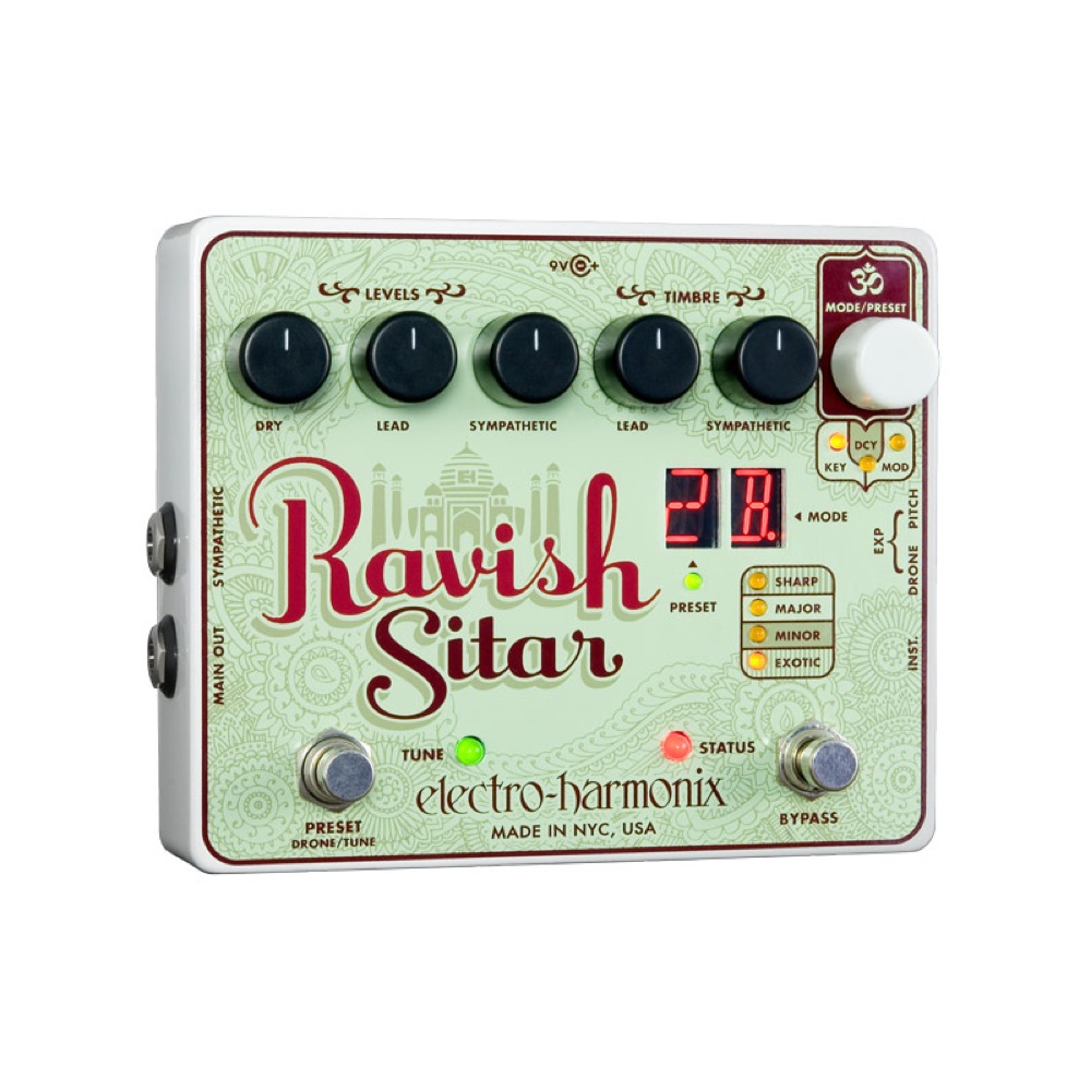 ELECTRO-HARMONIX Ravish Sitar エフェクター(エレキギターをシタール