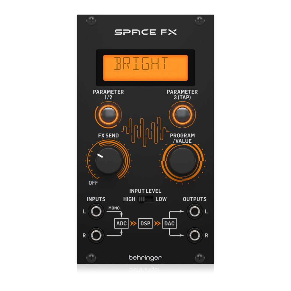 BEHRINGER ベリンガー SPACE FX ユーロラックモジュール 24bitマルチ