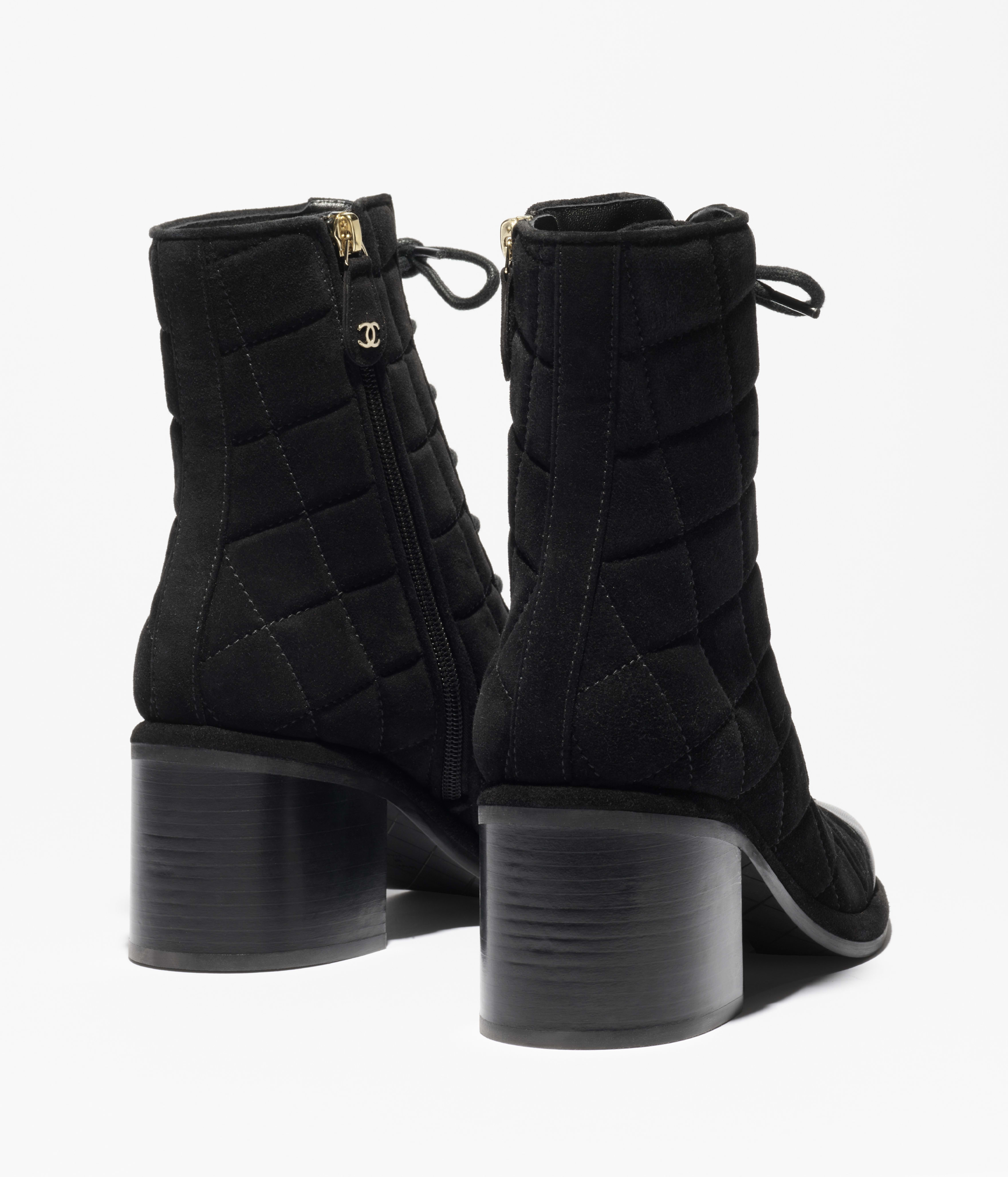 レースアップ シューズ - スエード カーフスキン & カーフスキン