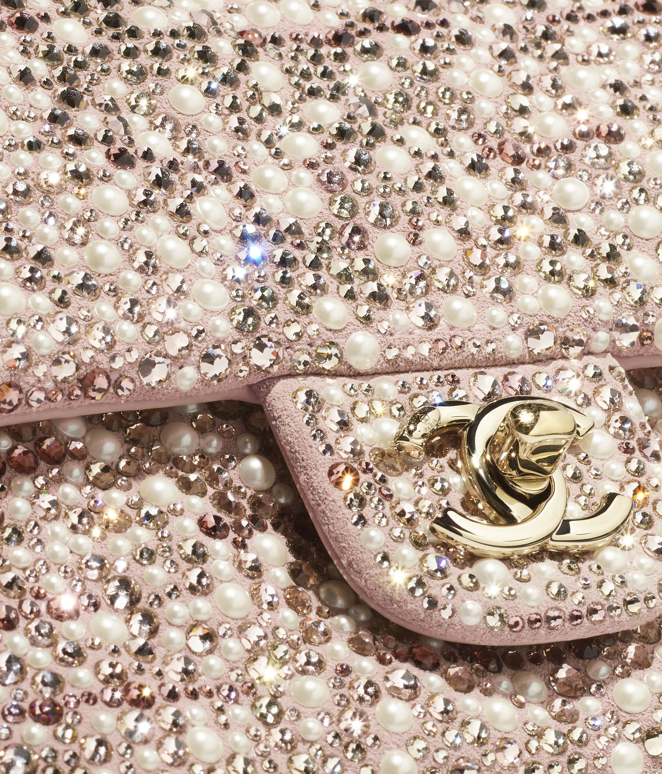 カメリア モチーフ ブローチ - コットン ツイード、エクリュ、オレンジ