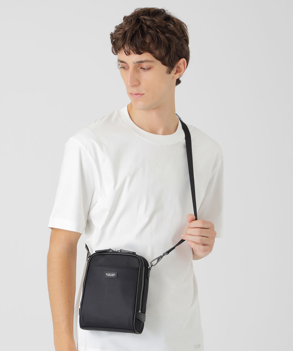 ナイロンコンビカルゼシャドークレストブリッジチェックビジネスミニ