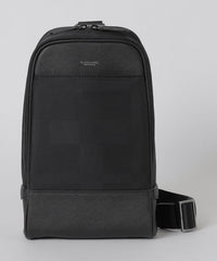シャドークレストブリッジチェックボディバッグ（バッグ）｜BLACK