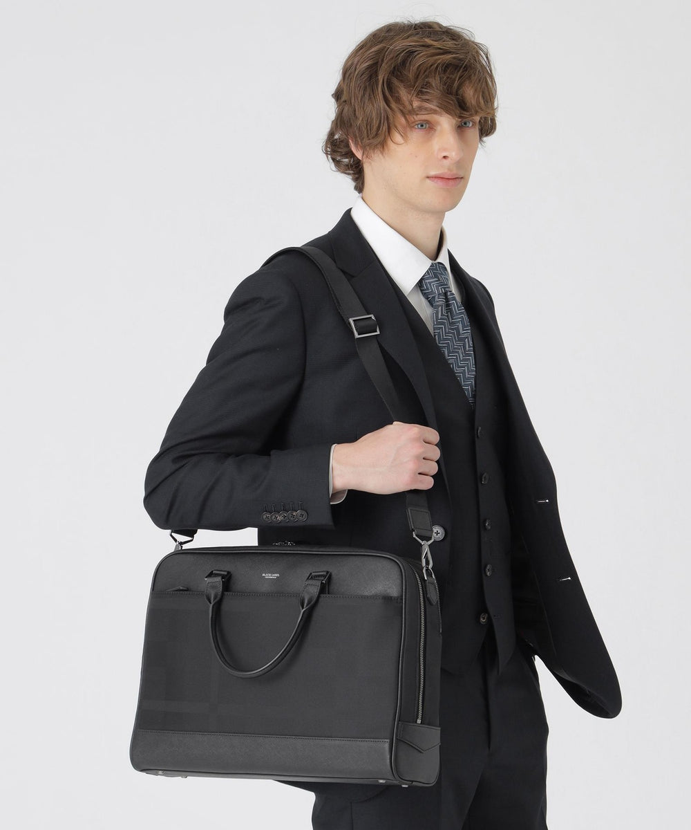 シャドークレストブリッジチェックブリーフ（バッグ）｜BLACK LABEL