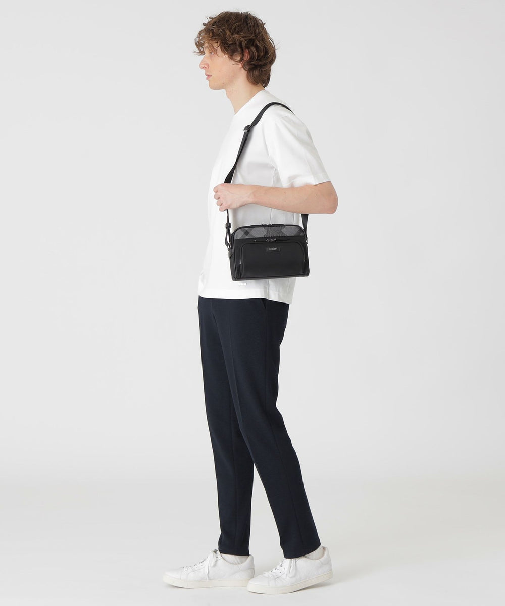 ナイロンコンビカルゼシャドークレストブリッジチェックビジネス