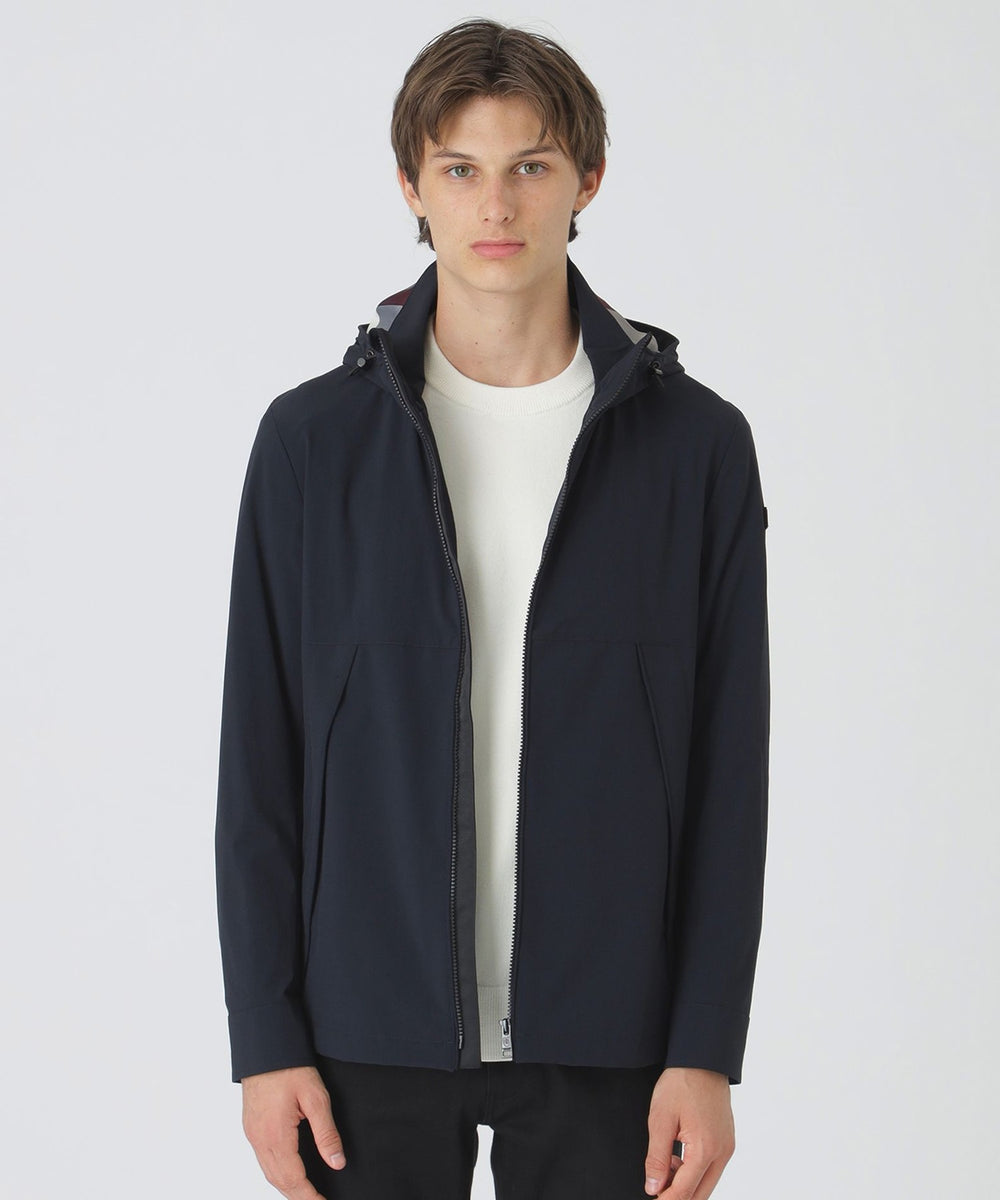 一部店舗限定】2WAYストレッチマウンテンパーカー（ブルゾン）｜BLACK