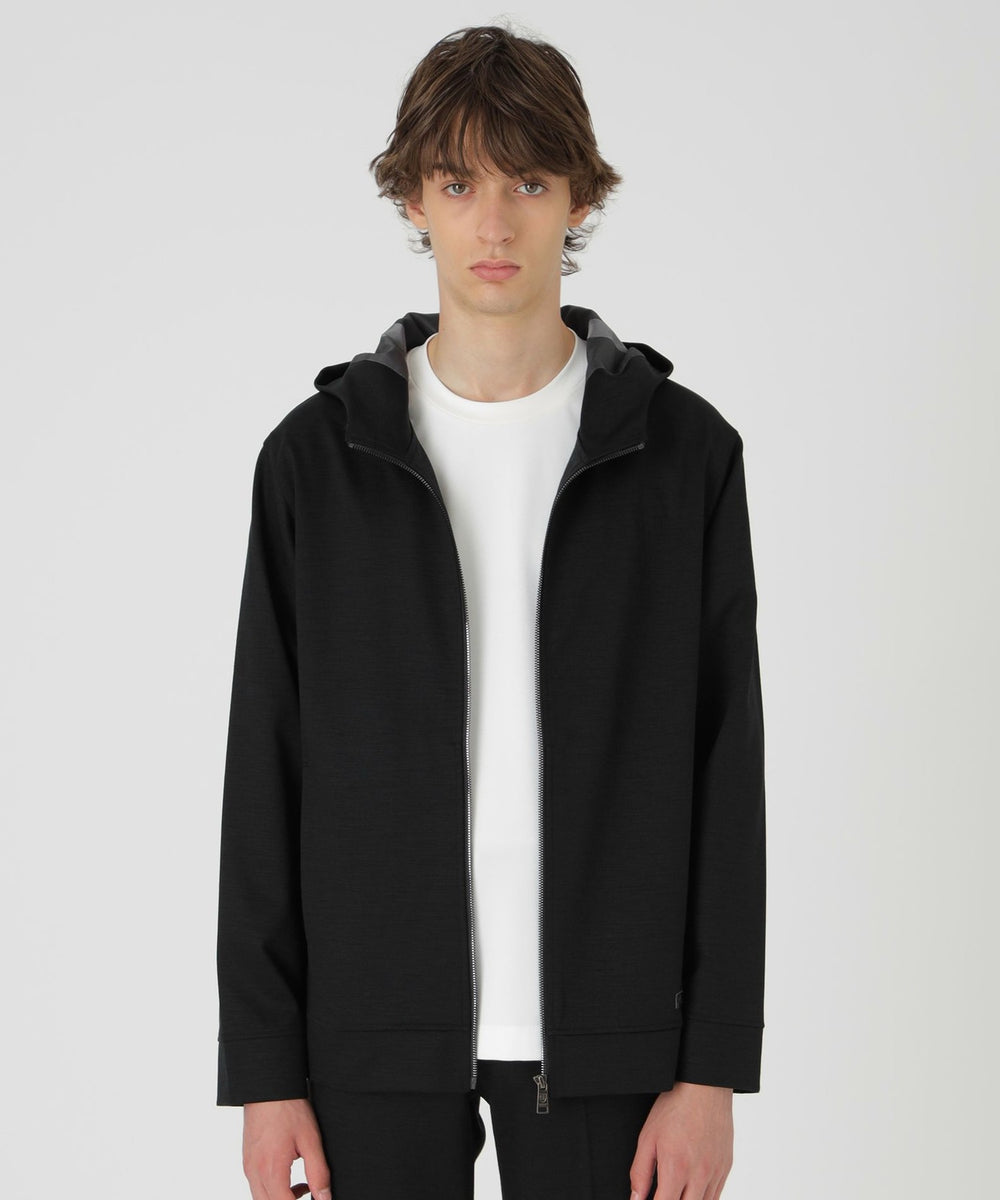 ボンディングウールジャージーパーカー（カットソー）｜BLACK LABEL