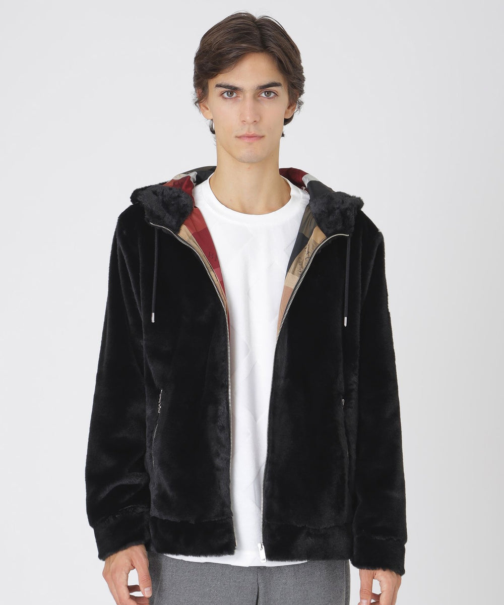 10th ANNIVERSARY】プレミアムシャギーパーカー（カットソー）｜BLACK