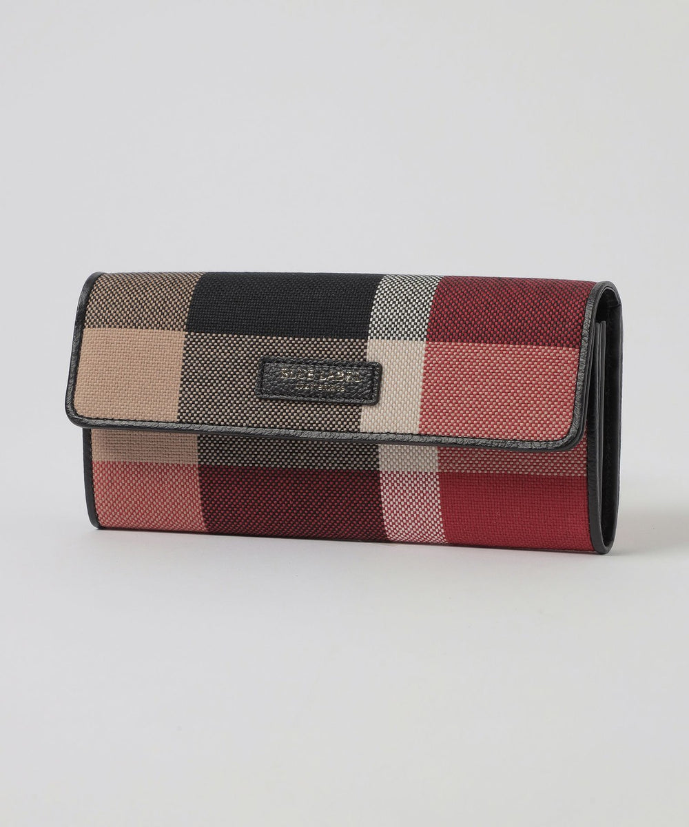 クレストブリッジチェックキャンバス長財布（ウォレット/ポーチ