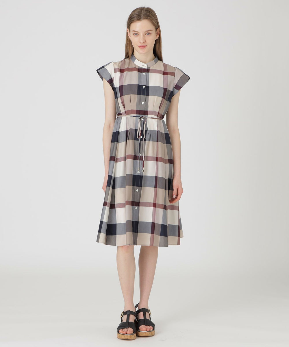 クレストブリッジチェックライトクロッシングツイルドレス（ドレス