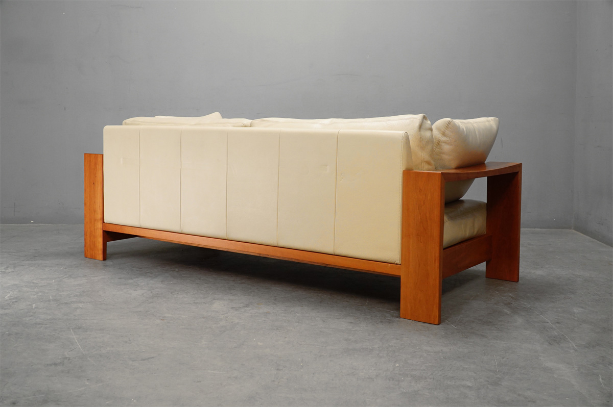 美品 家具蔵 MODERNO 3P ソファ 無垢材 ソファ モデルノ｜東京・横浜で