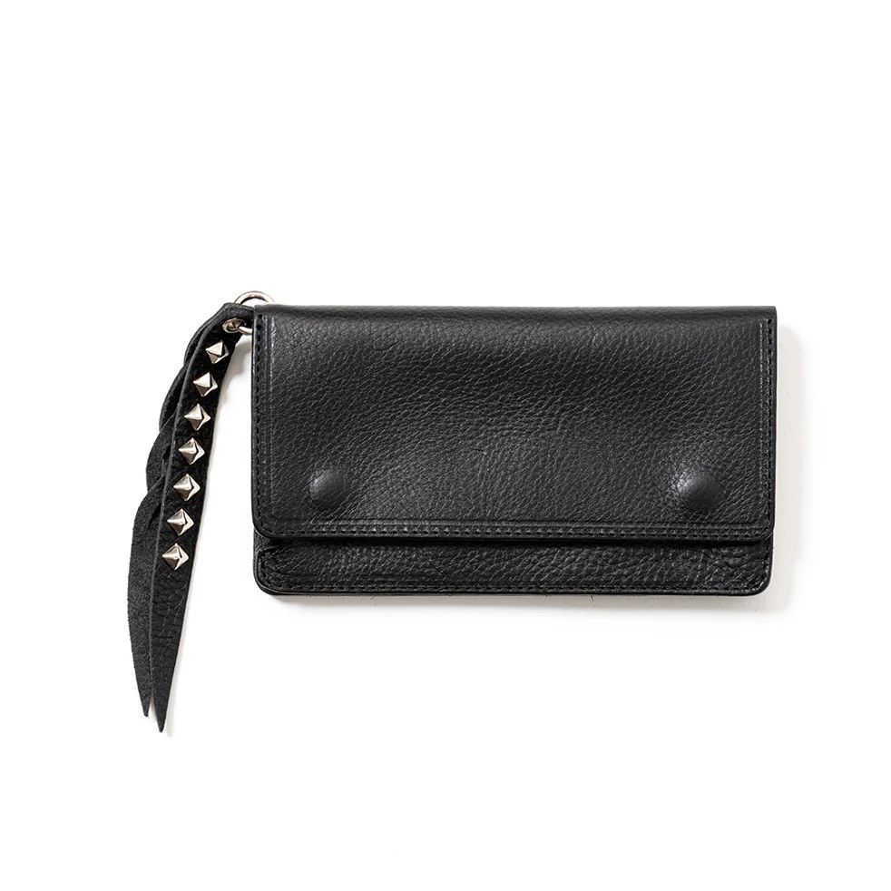 CALEE - 【残り一点】Plane Leather Long Wallet | ACRMTSM ONLINE STORE