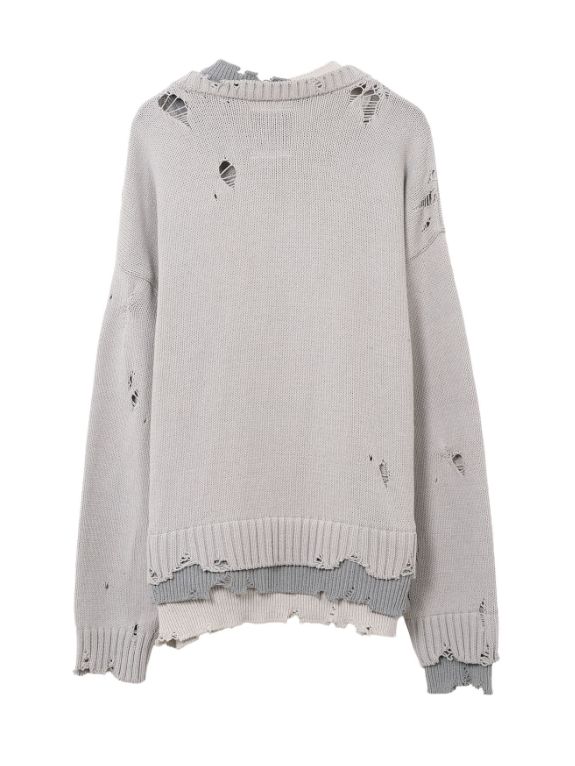 Maison MIHARA YASUHIRO - トリプル レイヤード ニット セーター