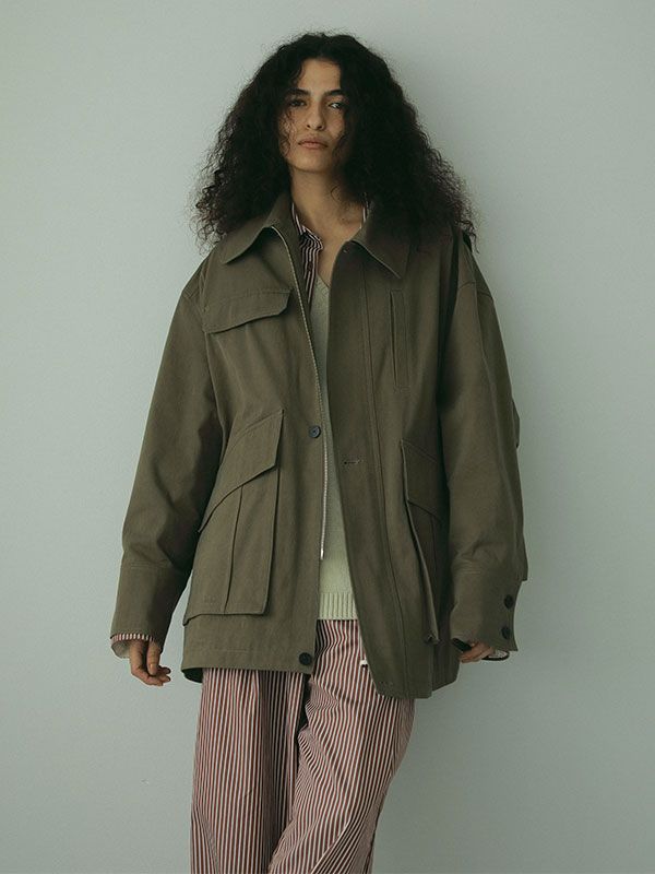 ETRE TOKYO - ハイカウントミリタリーコート - KHAKI | ADDICT WEB SHOP