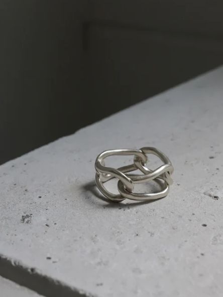 TEN. - フェイトリング SV シルバー 指輪 シンプル デザイン ユニ