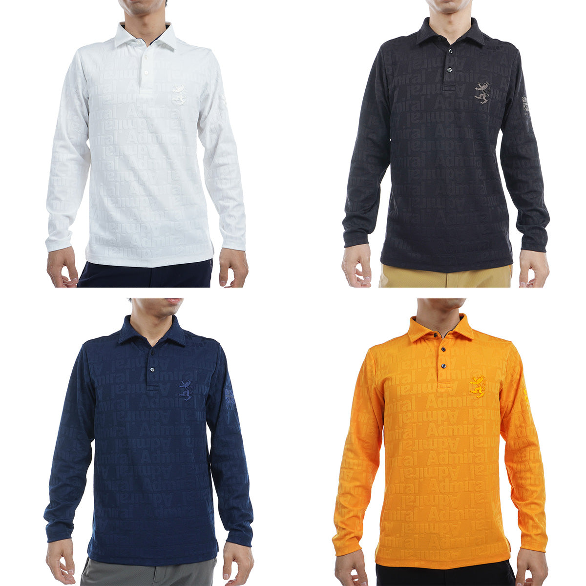 トーナルビッグランパント ロングスリーブシャツ ADMA475 – ADMIRAL