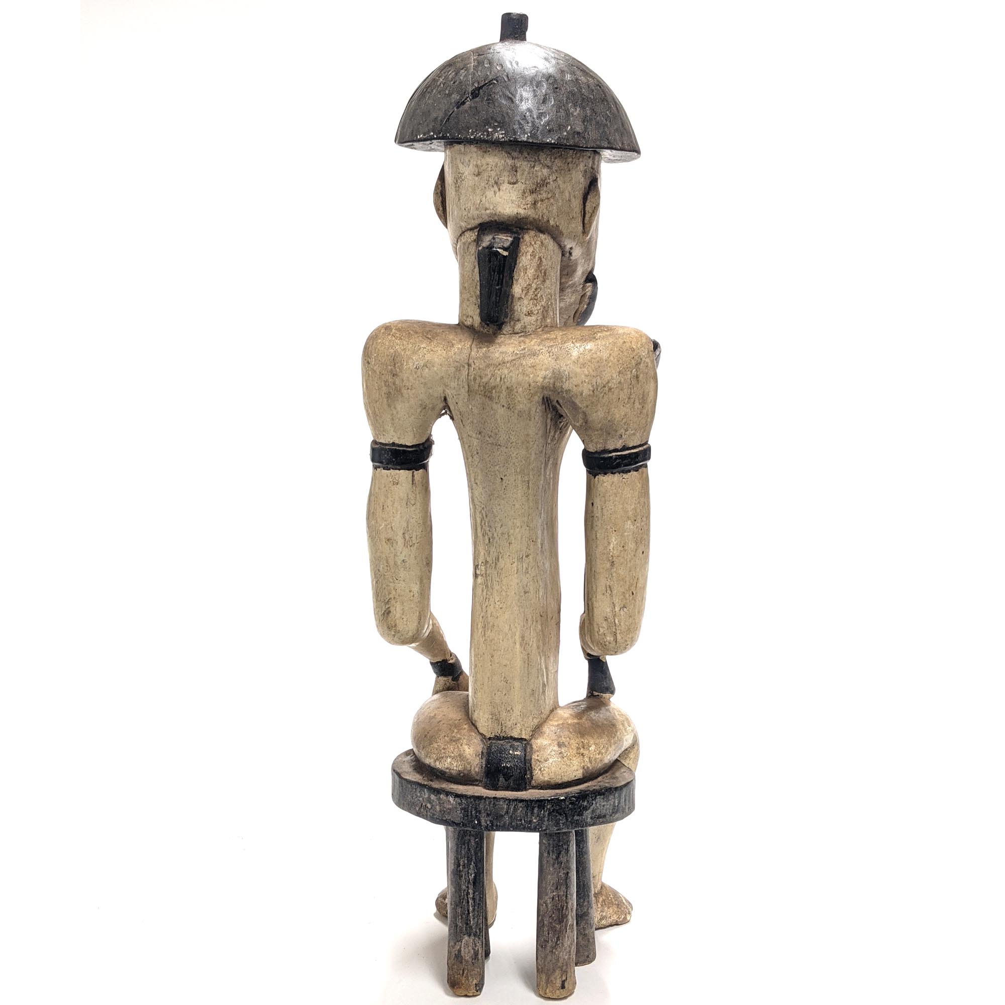 ウロボ族彫像 高さ50cm アフリカンアート 木彫刻 (f340-16) - アフリカ