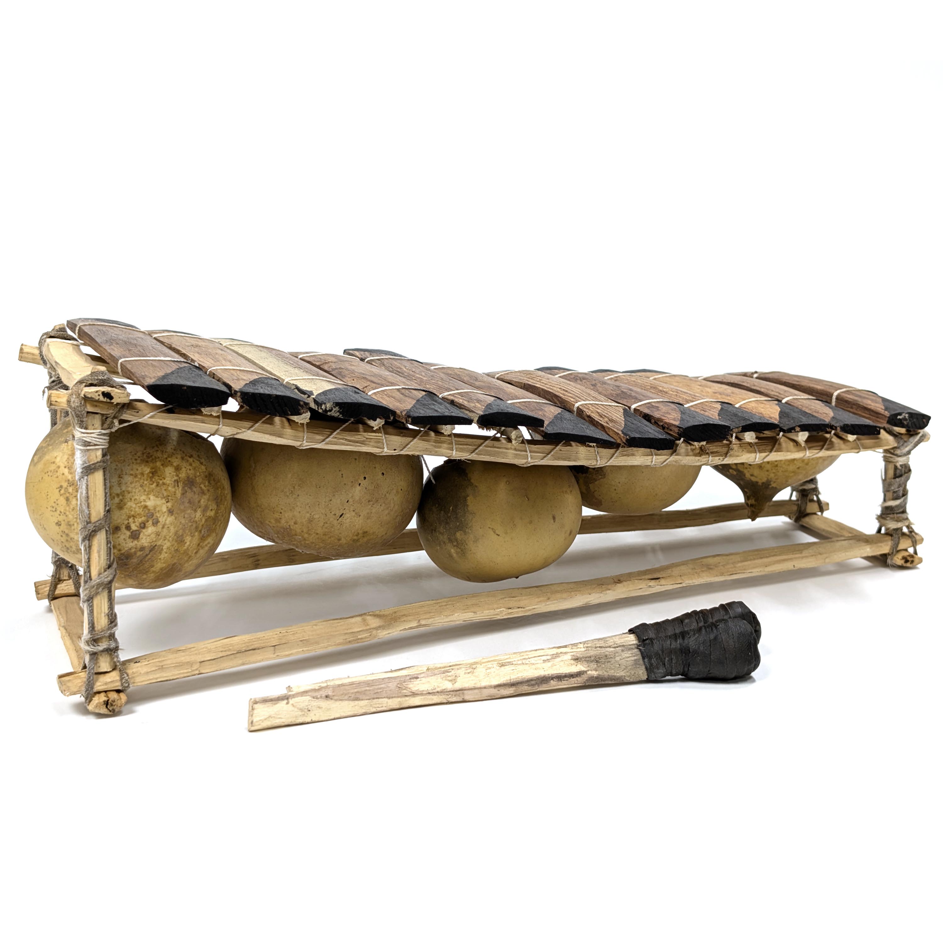 バラフォン 12音 ブルキナファソ製 アフリカの楽器 （r163-28