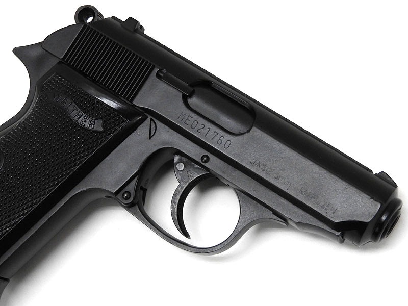 マルゼン] ワルサー PPK/S ブラックモデル ガスブローバック 旧モデル