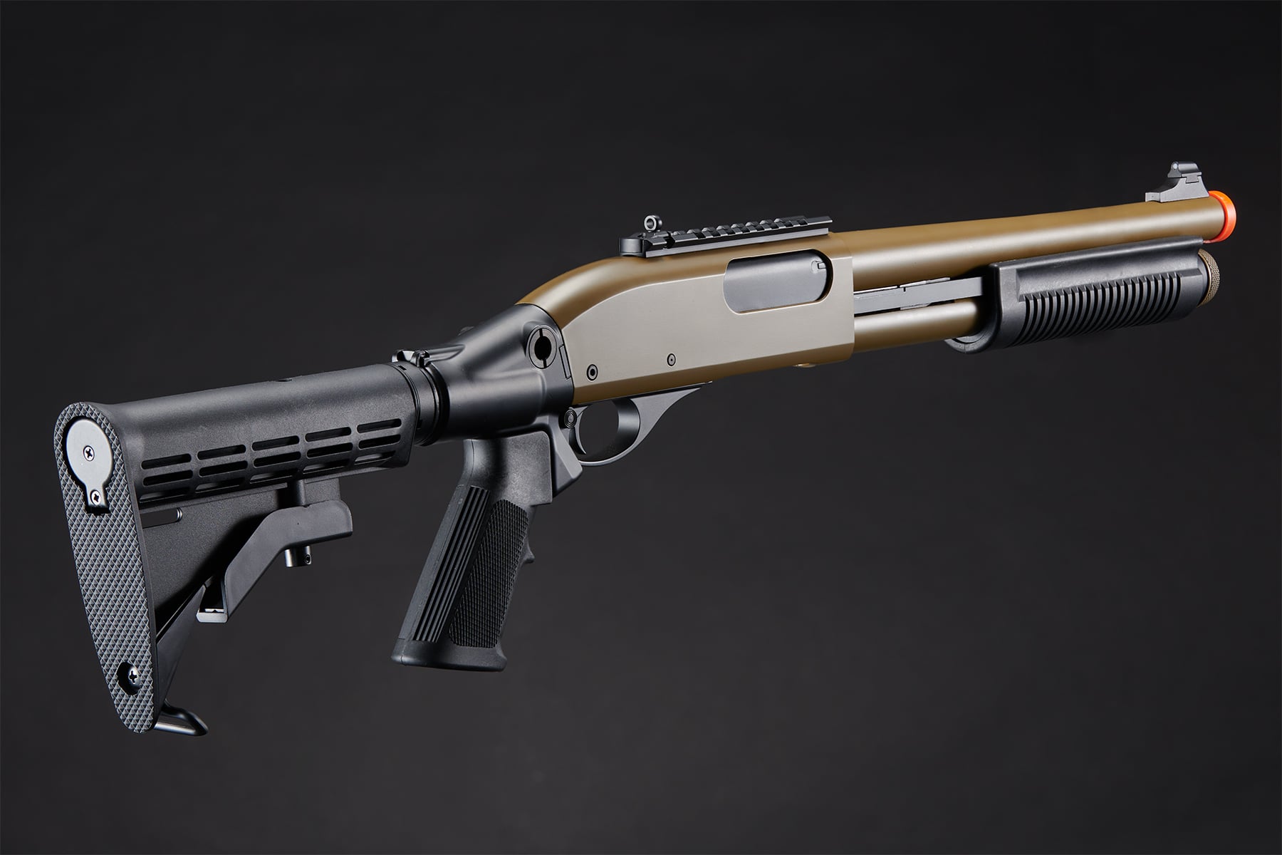 Golden Eagle M8871 Pump Action Gas Shotgun (Tan)