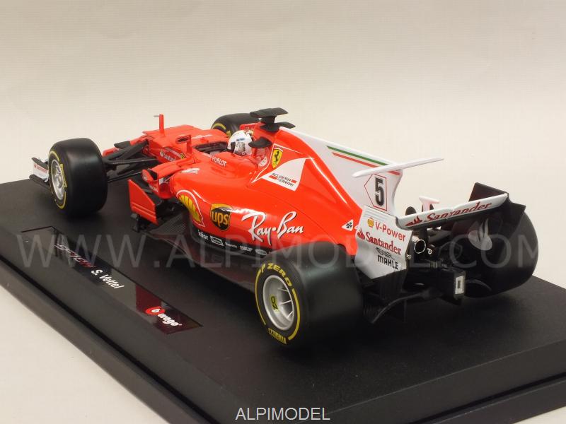 BBURAGO 16805 Ferrari SF70-H 2017 Sebastian Vettel 1/18