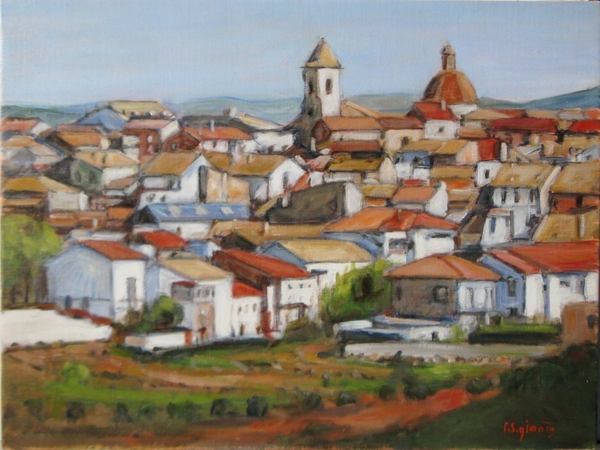 スペイン風景」 by 杉本 勇｜Artmeter｜暮らしを彩るアートが、きっと