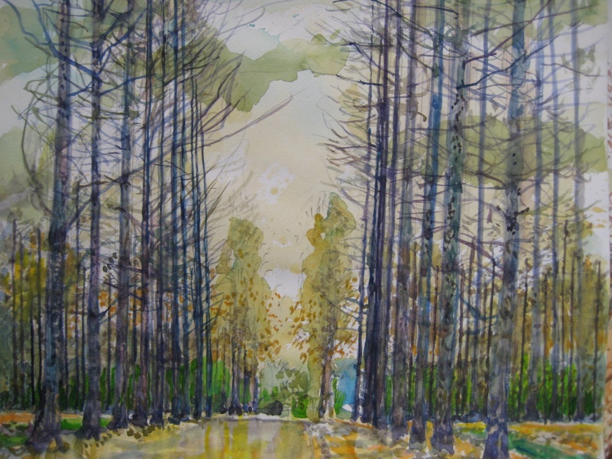 枯れ木の丘」 by 松ぼっくり｜Artmeter｜暮らしを彩るアートが、きっと