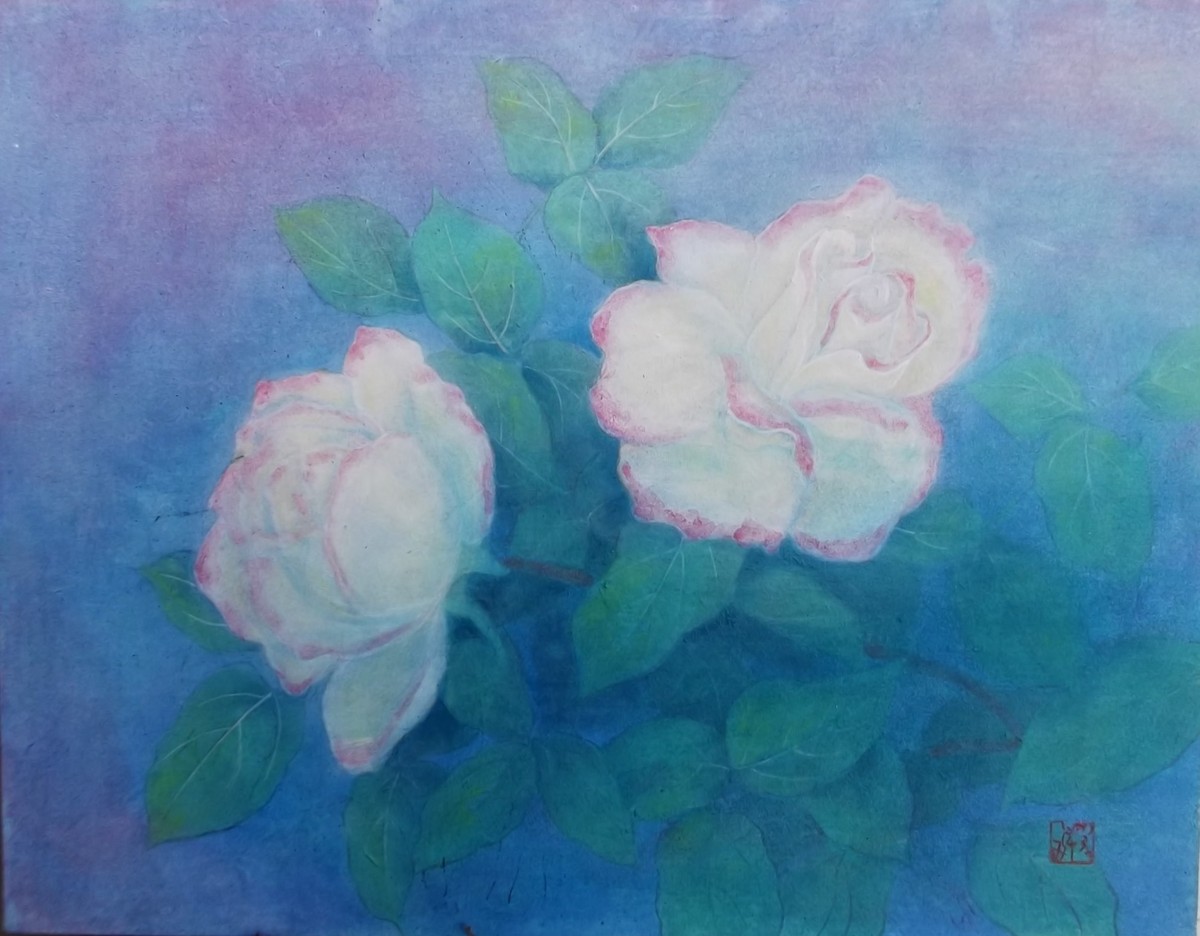 矢車草」 by そよ風｜Artmeter｜暮らしを彩るアートが、きっと見つかる