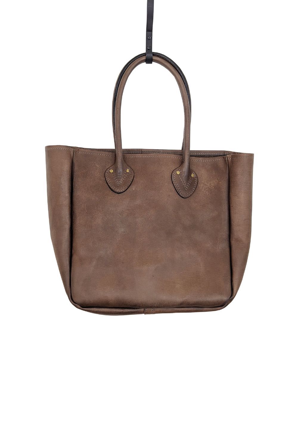 vasco - LEATHER OLD TOTE BAG - MIDIUM [GRAY] | トートバッグ