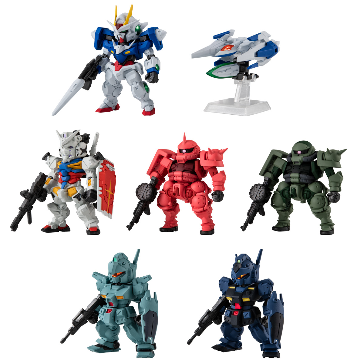 ガンダムコンバージ 大量 まとめ売り シュラク隊 メテオ ネオジオング