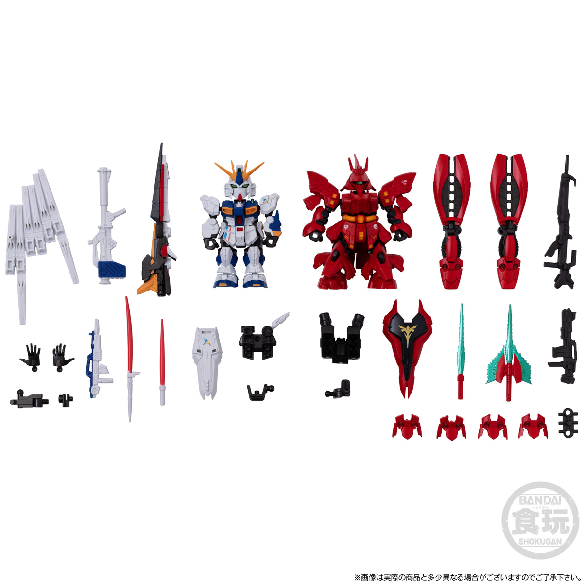 ガンダム食玩ポータル MOBILITY JOINT GUNDAM RX-93ff νガンダム & MSN