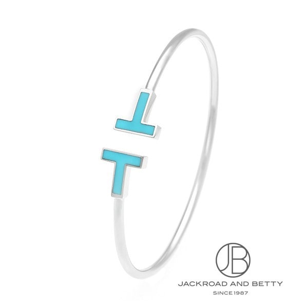 Tターコイズ ワイヤー ブレスレット M WG[64028952] T Turquoise Wire