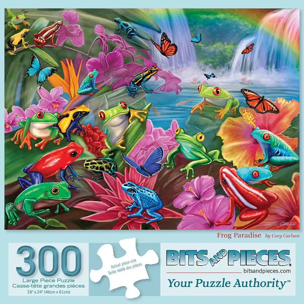 Frog Paradise Jigsaw Puzzle | Bits and Pieces