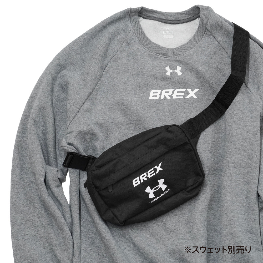 UA BREX ボディバッグ black｜宇都宮ブレックス｜B.LEAGUE（Bリーグ