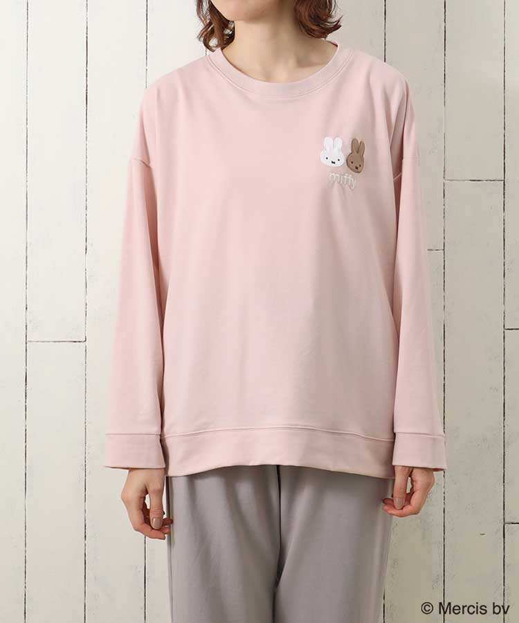 ミッフィーミニ裏毛ルームウェア上下セット | Bleu Bleuet（ブルー