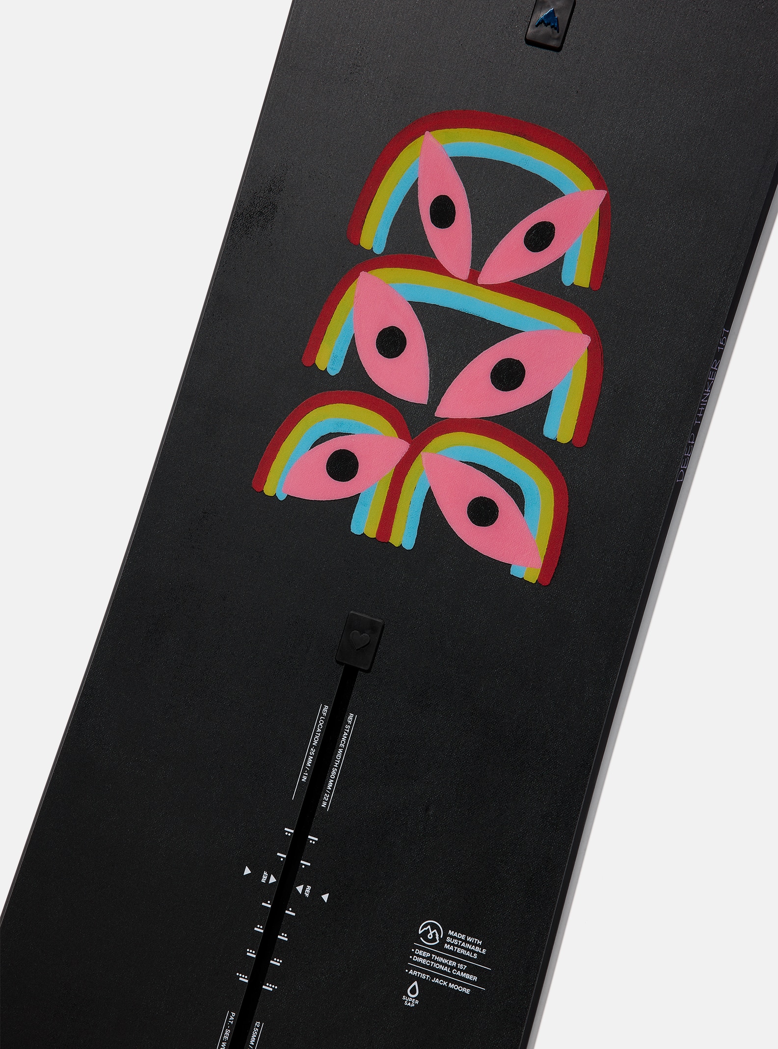 Men's Burton Deep Thinker Camber Snowboard | Burton.com Winter 2025 JP