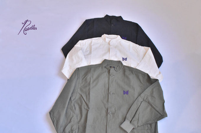 S.C. ARMY SHIRT - BACK SATEEN / 3 color | Needles（ニードルズ