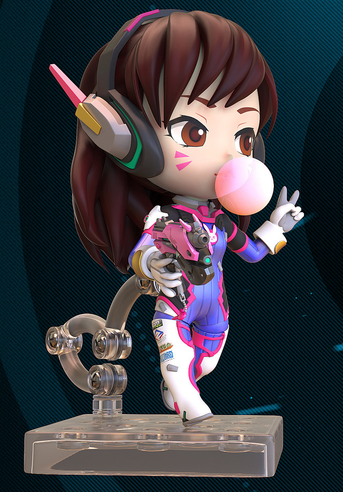 これ欲しい！『オーバーウォッチ』キュートな“ねんどろいど”風3DCGのD