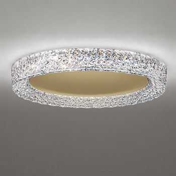 ラグジュアリー シーリングライト ~12畳 サテンゴールド・Bluetooth