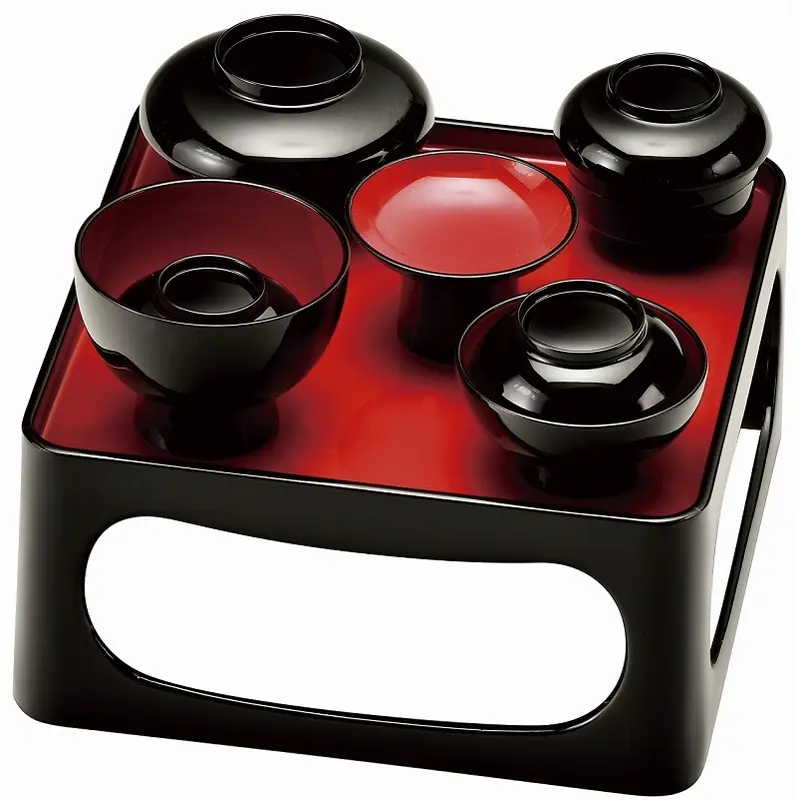 仏膳揃 黒内朱7.0寸｜ギフトプラザオンライン