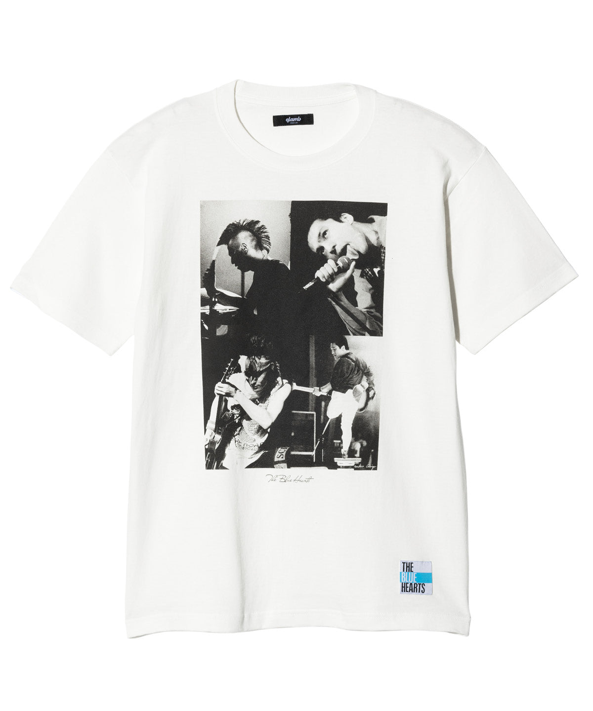 GB0325/BH02 : THE BLUE HEARTS Collage T-Shirt / ザ・ブルーハーツ