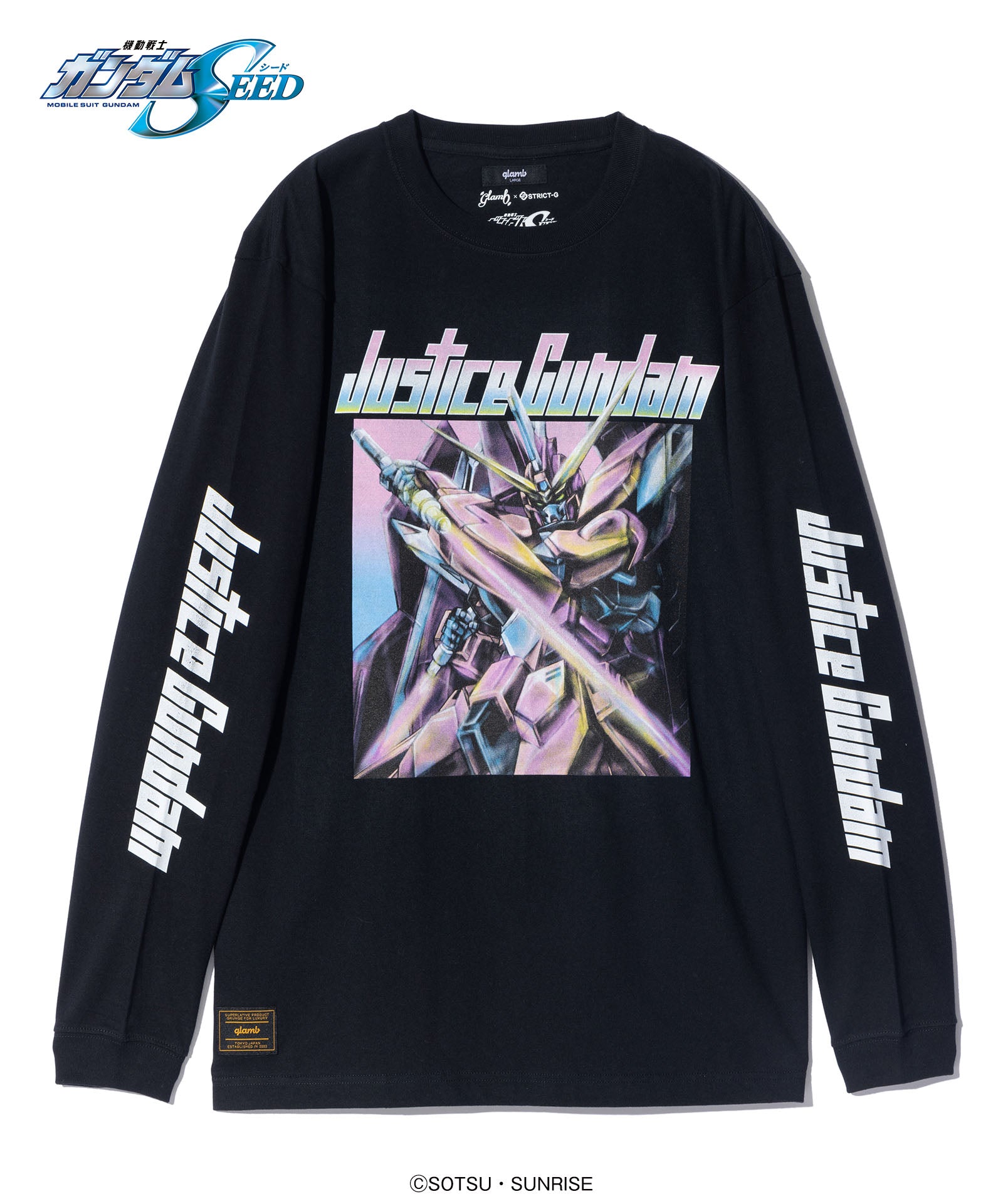 GB0125/GS05 : Justice Gundam Long Sleeves T-Shirt / ジャスティス