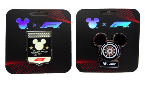 2025 F1アカデミー ＆ ディズニー コラボレーション 2ピンバッチ